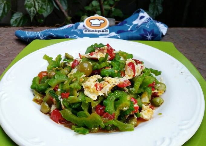 Cara Membuat Tumis Pare Tekokak Putih Telur Enak Dan Mudah