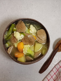 Foto resep Sop Bakso Kembang Kol