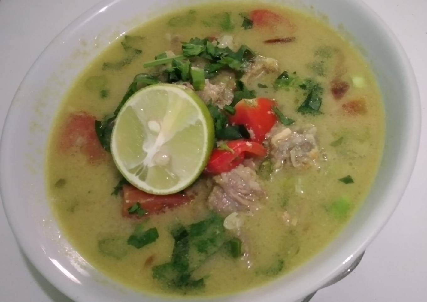 Soto betawi daging sapi
