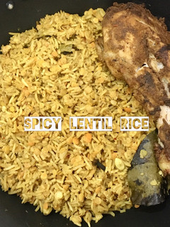 Foto resep Spicy Lentil Rice