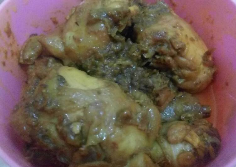 Recipe of Perfect Yellow spices chicken