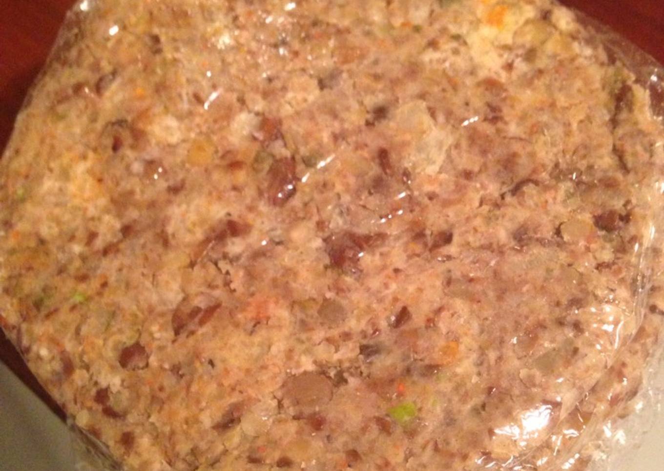 Hamburguesa de lenteja - veganas