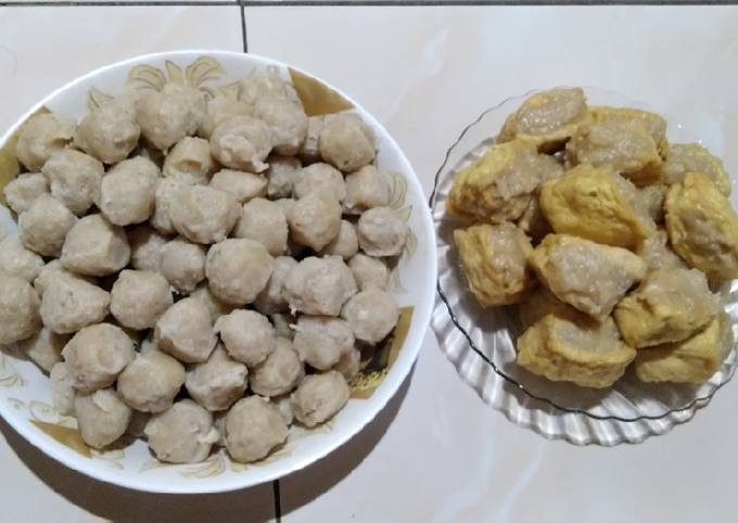 Bakso Ayam dan Tahu Bakso Simple