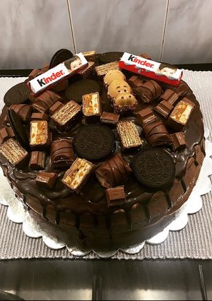 Nutellás csokoládé torta recept fotója