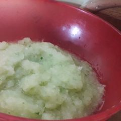 A picture of Raw papaya paste.