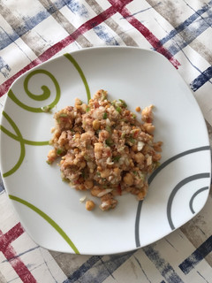 Una foto de Ensalada de legumbres