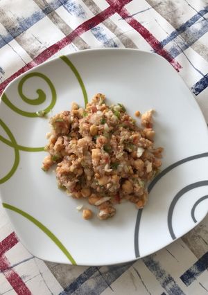 Una foto de Ensalada de legumbres