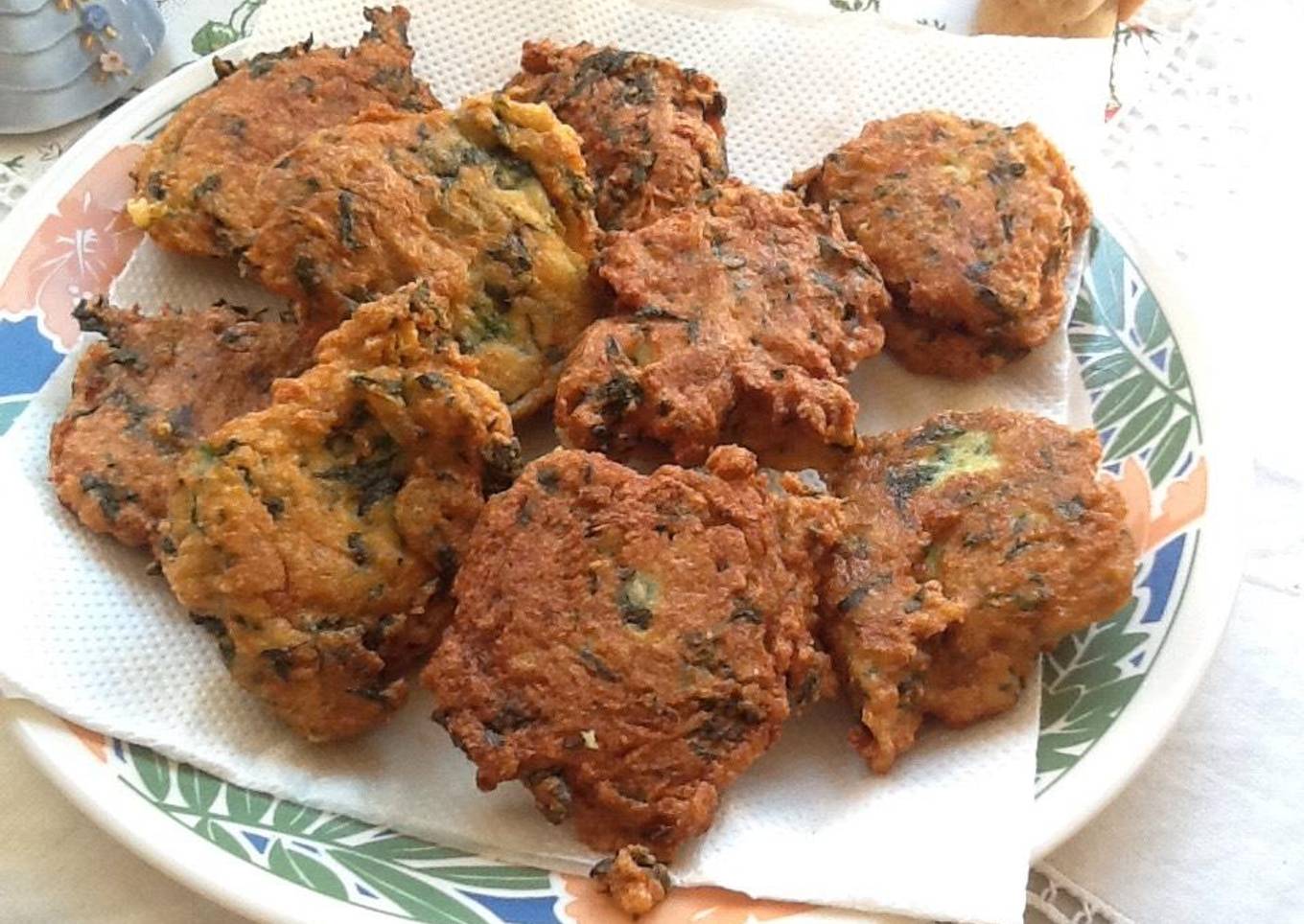 Tortitas de pollo y espinacas
