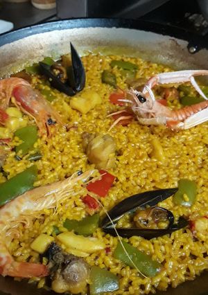 Una foto de Paella mixta