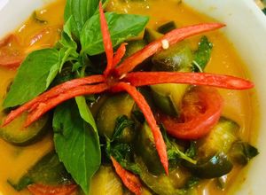 รูปของ แกงเผ็ดผักรวม (เจ,วีแกน) Vegan, No animals,No milk, No egg, No honey