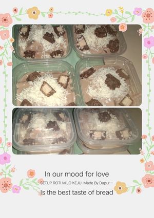 Foto resep Setup Roti Coklat Milo Keju