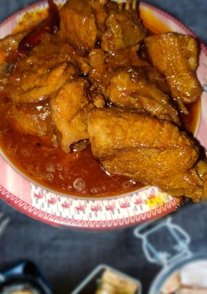 A picture of Chicken Curry 😋😋.