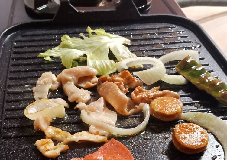 Cara Membuat BBQ ala korea saus mercon♥ Anti Ribet!