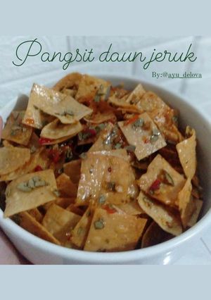 Foto resep Pangsit daun jeruk