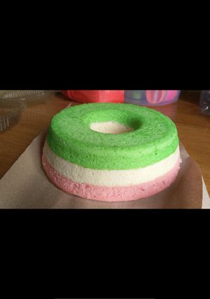 Foto resep Bolu kukus pelangi