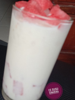 Foto resep Es Susu Semangka