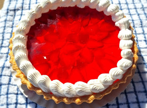 Una foto de Tarta de frutillas🍓