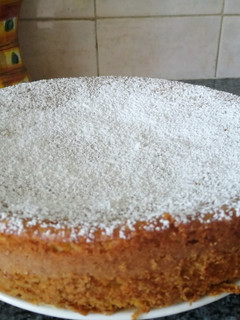 Una foto de Budín de boniatos y naranja