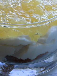 Una foto de Vasitos de crema de mascarpone y piña