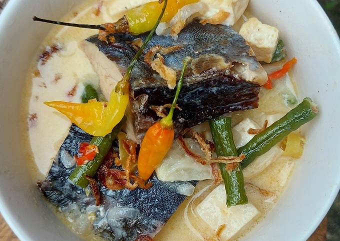 Recipe: Delicious Ikan Asar Sayur Santan
