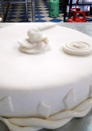 A picture of Plain fodant recipe.
