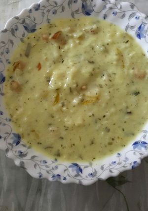 عکسی از دستور آش دوغ اردبیل