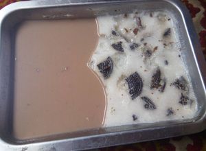 Foto resep Puding oreo & Vla milo
