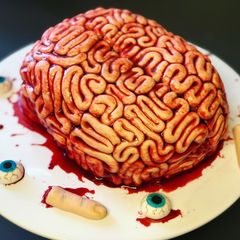 A picture of Brain Cake.