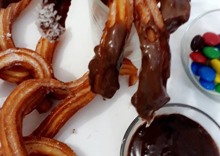 Simple Way to Prepare Homemade Churros