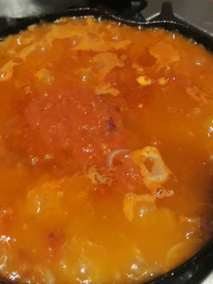 A picture of Tomato stew.
