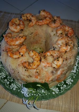 Una foto de Cuscus con frutos de mar