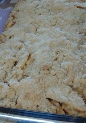 Una foto de Torta de manzana en pocos pasos