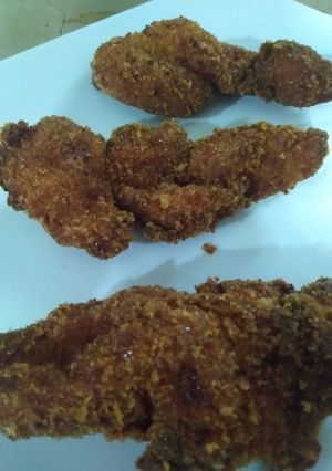 A picture of Chicken pakoras.