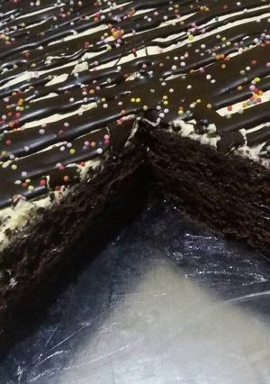 Foto resep Blackforest kukus lapis selai strawberry