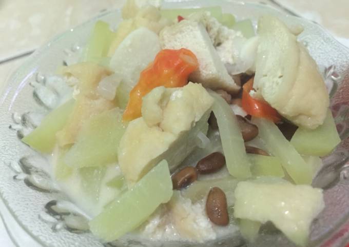 Cara bikin Sayur labu siam kacang tolo Cara bikin Sayur labu siam kacang tolo