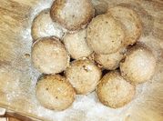 Una foto de galletas sin gluten y veganas
