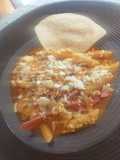 Pasta pluma con pollo y salsa😋