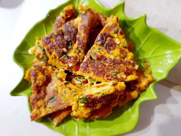 Resep Telor dadar ala RM padang, Enak