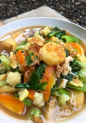 Foto resep Sup Sapo Tahu
