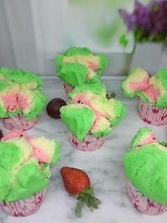 Foto resep 59. Bolu Kukus Semangka