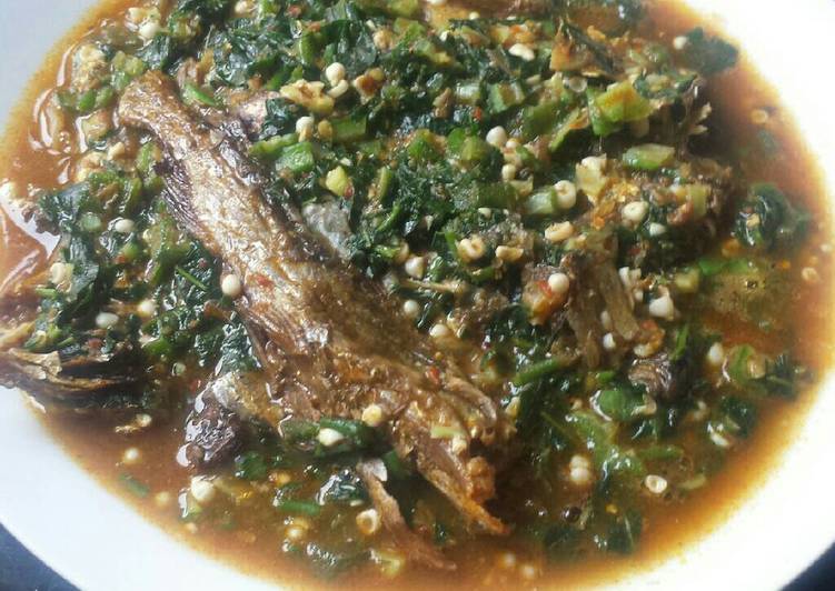 Simple Way to Prepare Appetizing Okro la ogbono soup | So Yummy Food Recipe From My Kitchen