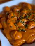 Kokos-Kürbis-Gnocchi