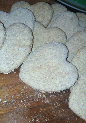 Una foto de Galletas integrales de manzana