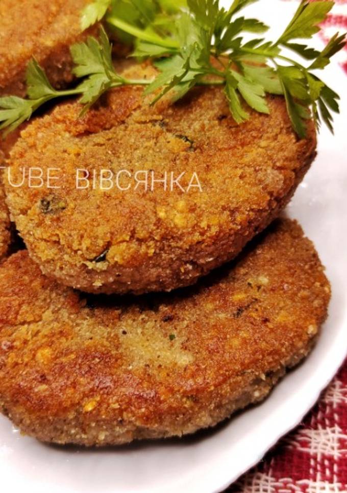 Пісні котлети з гречки