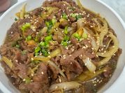 Gambar gyudon mirin