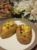 Vegetarian Stuffed Baked Potato