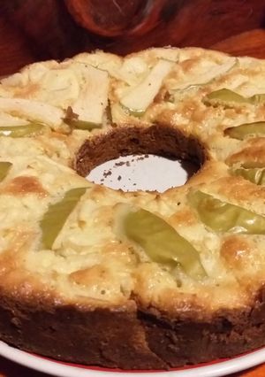 Una foto de Torta de manzana