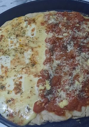 Una foto de Pizza mundialista