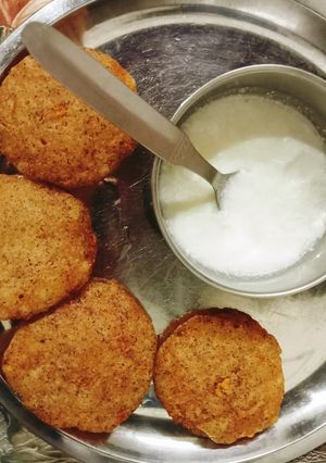 A picture of Sabudana vada.