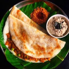 A picture of Crispy Ghee Masala Dosa.